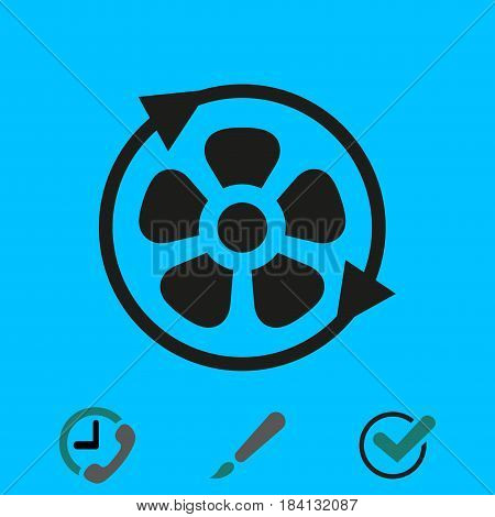 icon stock vector illustration flat design style