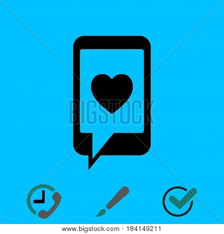 icon stock vector illustration flat design style