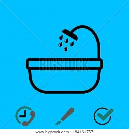 icon stock vector illustration flat design style