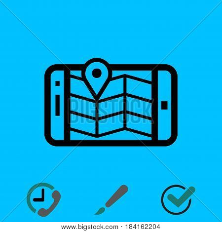 icon stock vector illustration flat design style