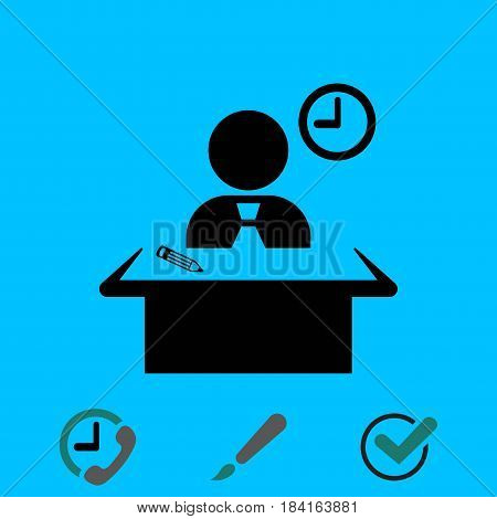 icon stock vector illustration flat design style