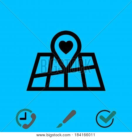 icon stock vector illustration flat design style