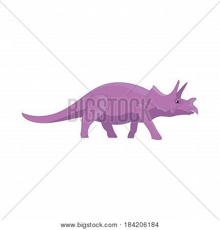 Dinosaur cartoon cute funny monster. Cartoon dinosaurs character animal. Comic dinosaurs kids for game app. Vector illustration ui sign