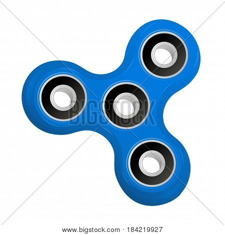 Hand Spinner Flat Vector Illustration