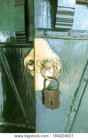 The entrance door of Kraton Palace at Yogyakarta Indonesia