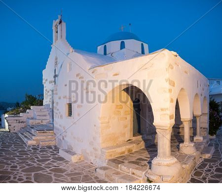 Small Church In Paros