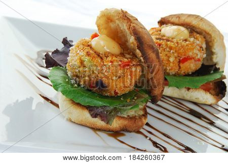 Crabcake Sandwiches