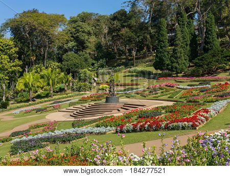 Mae Fah Luang Garden located on Doi Tung in Northern Thailand