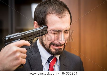 Businessman suicide