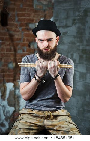 The Man With The Drumsticks