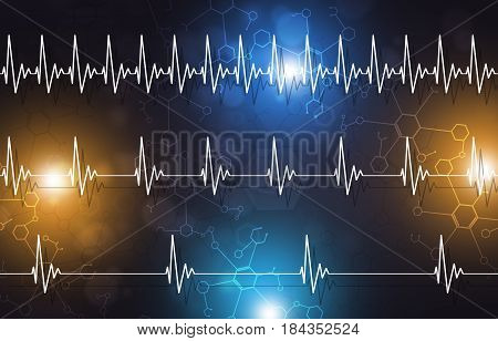 Medical Heartbeat Illustration