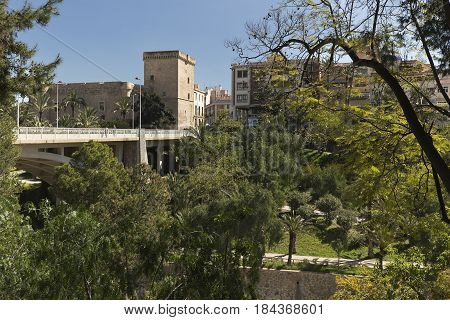 Palace Of Altamira In The City Of Elche.