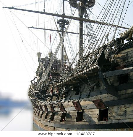 Galion, une reconstruction fidèle de l'original du XVe siècle