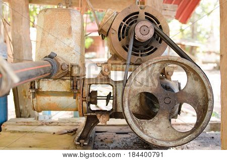 old water pump vintage mooley very cool