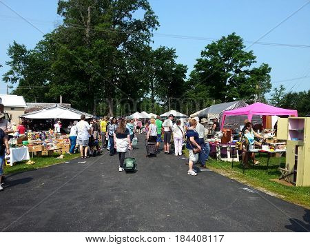 Tiffin Ohio County Fairgrounds Flea Market, July 4th, 2015