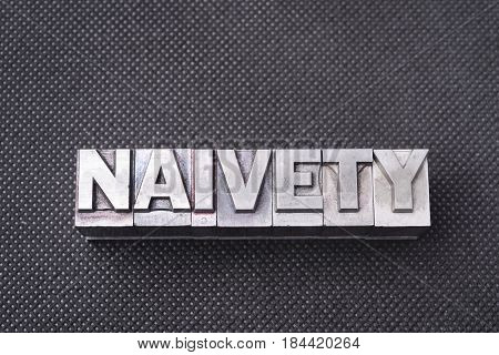 Naivety Word Bm