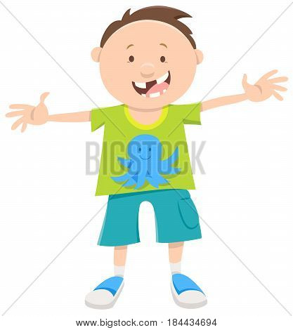 Snagle Tooth Boy Cartoon