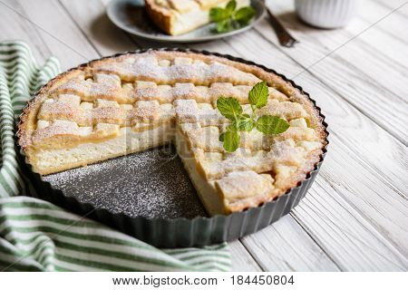 Crostata Di Ricotta