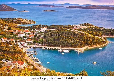 Archipelago Of Dalmatia Aerial View