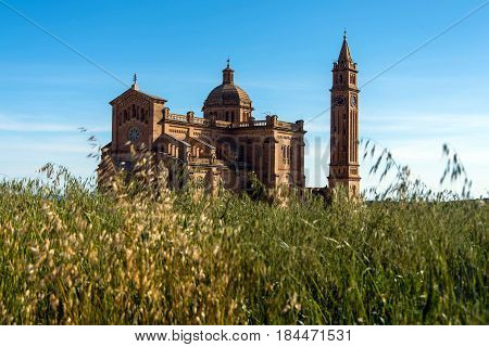 Ta Pinu Sanctuary, Gharb, Gozo Island. Malta