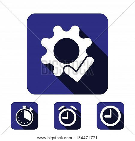screwdriver icon stock vector illustration flat design