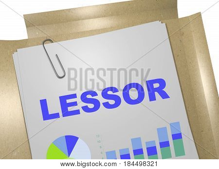 Lessor - Business Concept
