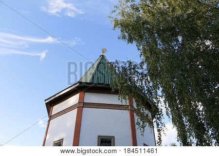 Beautiful Chirch And Blue Sky