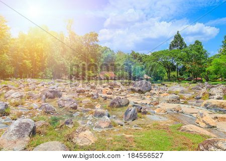 Chae Son Hot Spring At Chaeson National Park, Lampang Thailand Travel Location