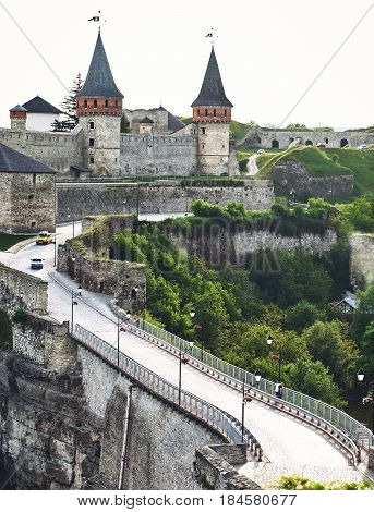 Kamieniec Podolski fortress - one of the most famous and beautiful castles in Ukraine.