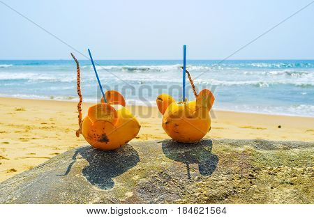 Romantic Coast Of The Ocean