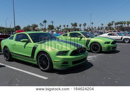 Ford Mustang Boss 302 Fifth Generation On Display