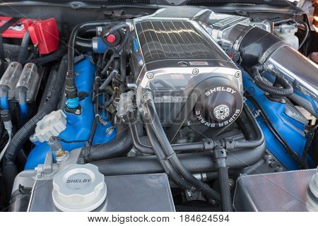 Ford Mustang Gt 500 Super Snake Engine Fifth Generation