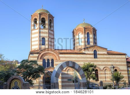 View of Church of St. Nicholas. Batumi. Georgia.