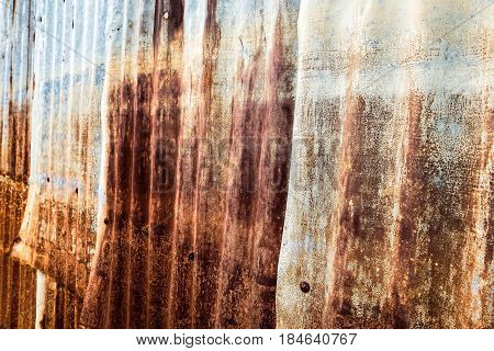 Old Metalsheet Wall