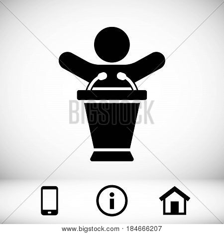 icon stock vector illustration flat design style