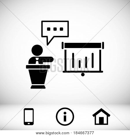 icon stock vector illustration flat design style