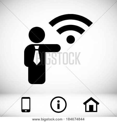 icon stock vector illustration flat design style