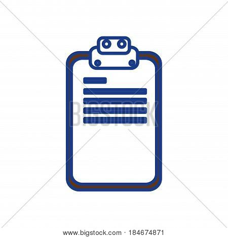 Checlist document sheet icon vector illustration graphic design
