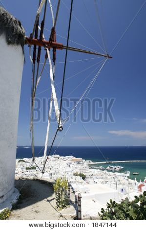 Vindmøller af Mikonos
