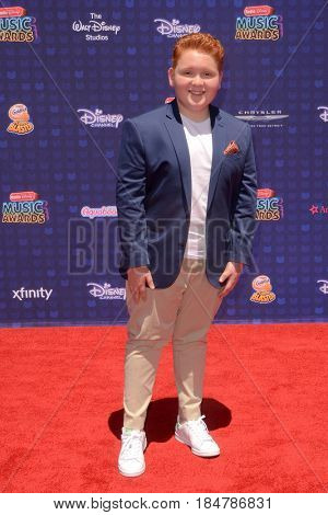 LOS ANGELES - APR 29:  Matthew Royer at the 2017 Radio Disney Music Awards at the Microsoft Theater on April 29, 2017 in Los Angeles, CA