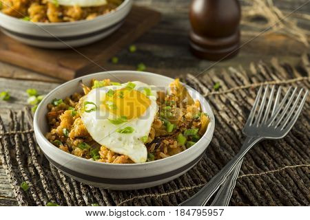 Homemade Korean Kimchi Fried Rice