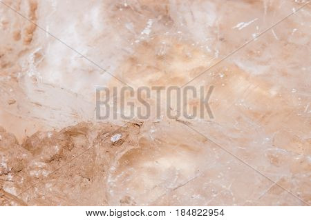 Marienglas White Rosa Gemstone Gem Jewel Mineral Precious