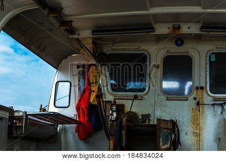 The Fishing Boat's Interior, The Right Side Of The Boat, The Fishing Tools, The Fishing Industry