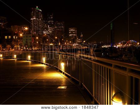 Seattle v noci