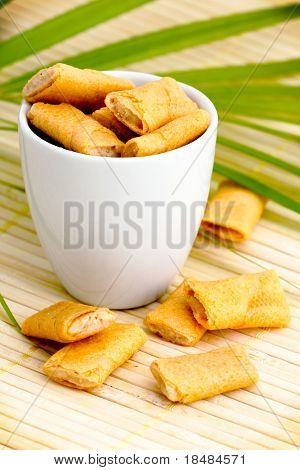 Mini slané palačinky