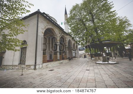 View Of The Historic Centre Of Sarajevo - Bosnia And Herzegovina