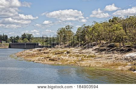 Tinaroo Dam popular tourist destination and recreational facility for the Atherton Tablelands Queensland Australia