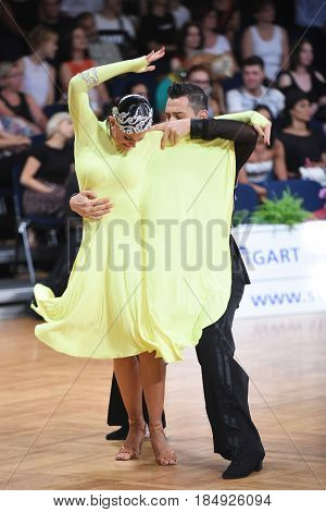 Dance Latin Couple In A Dance Pose