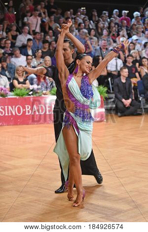 Dance Latin Couple In A Dance Pose