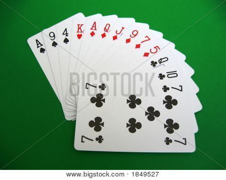 Ponte carte - uno con quattro